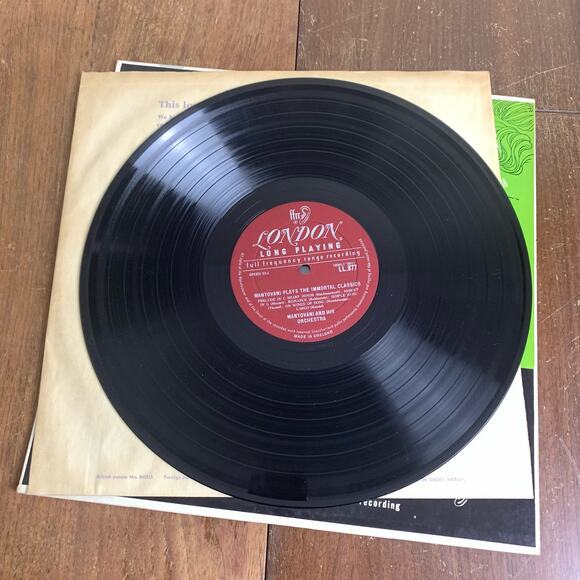 Mantovani And His Orchestra Plays The Immortal Classics 1956 London Records - Picture 3 of 5